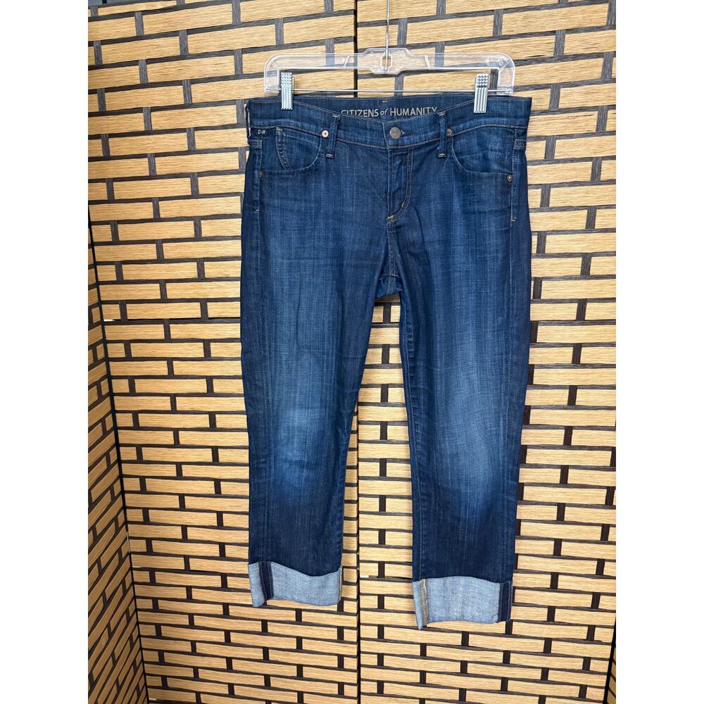 Citizens Of Humanity  Dani Cropped Straight Leg Jeans Size 28
